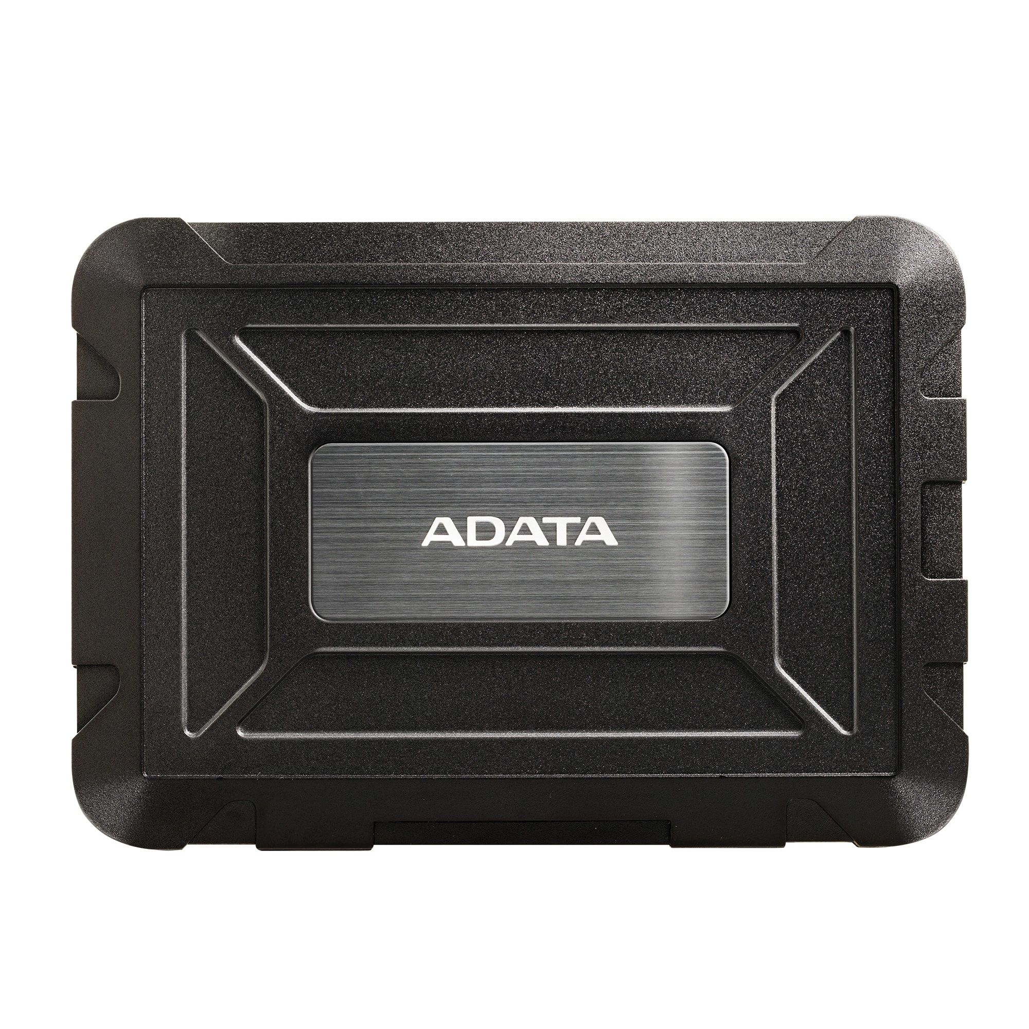 SSD/HDD Enclosure Adata ED600, 2.5, USB 3.1, Rezistent la apa, Rezistent la praf, Rezistent la socuri, Negru_1