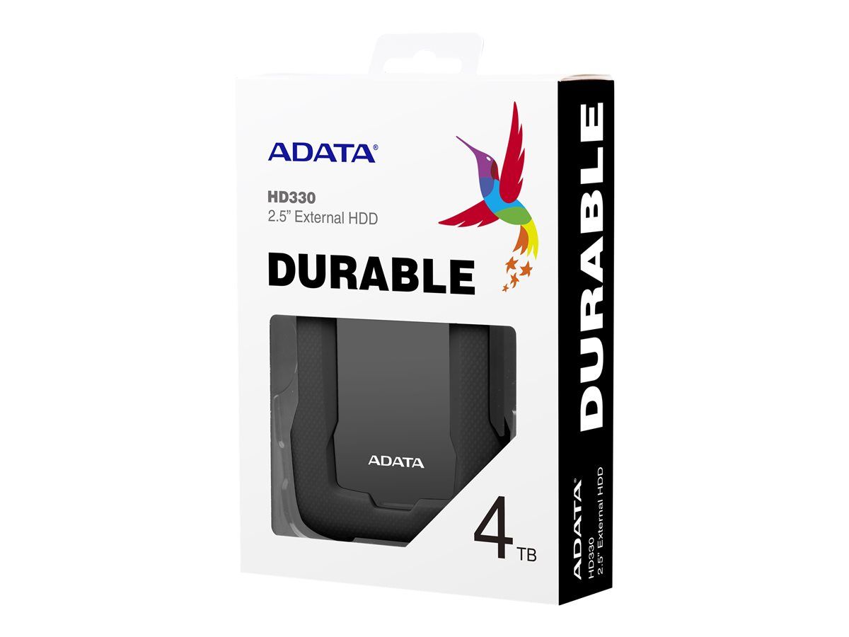 HDD Extern ADATA HD330, 4TB, Negru, USB 3.1_1