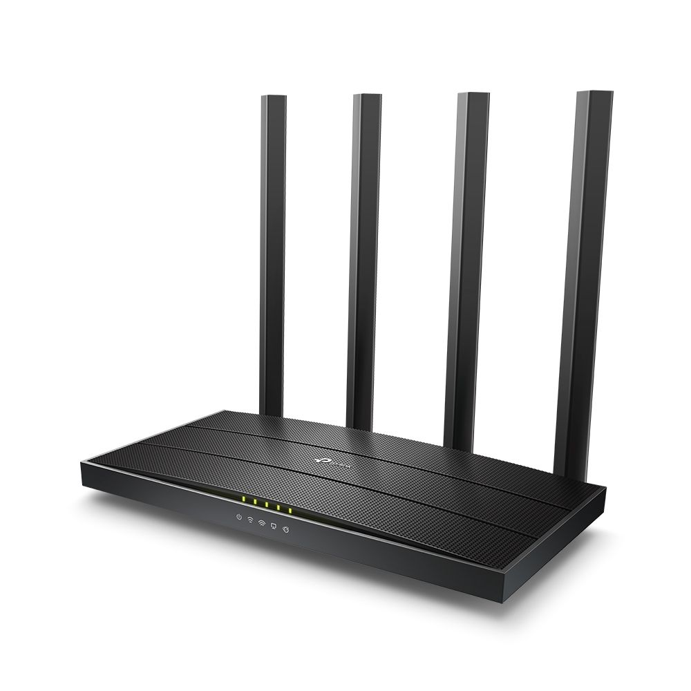 TP-link AC1200 Wireless MU-MIMO Gigabit Router, ARCHER C6; Wireless Standards: IEEE 802.11ac/n/a 5GHz, IEEE 802.11b/g/n 2.4GHz; Frequency: 2.4GHz and 5GHz; Signal Rate: 5GHz: Up to 867Mbps, 2.4GHz: Up to 300Mbps; Ports: 4* 10/100/1000Mbps LAN Ports, 1*10/100/1000Mbps WAN Port; 4* Fixed Omni_2