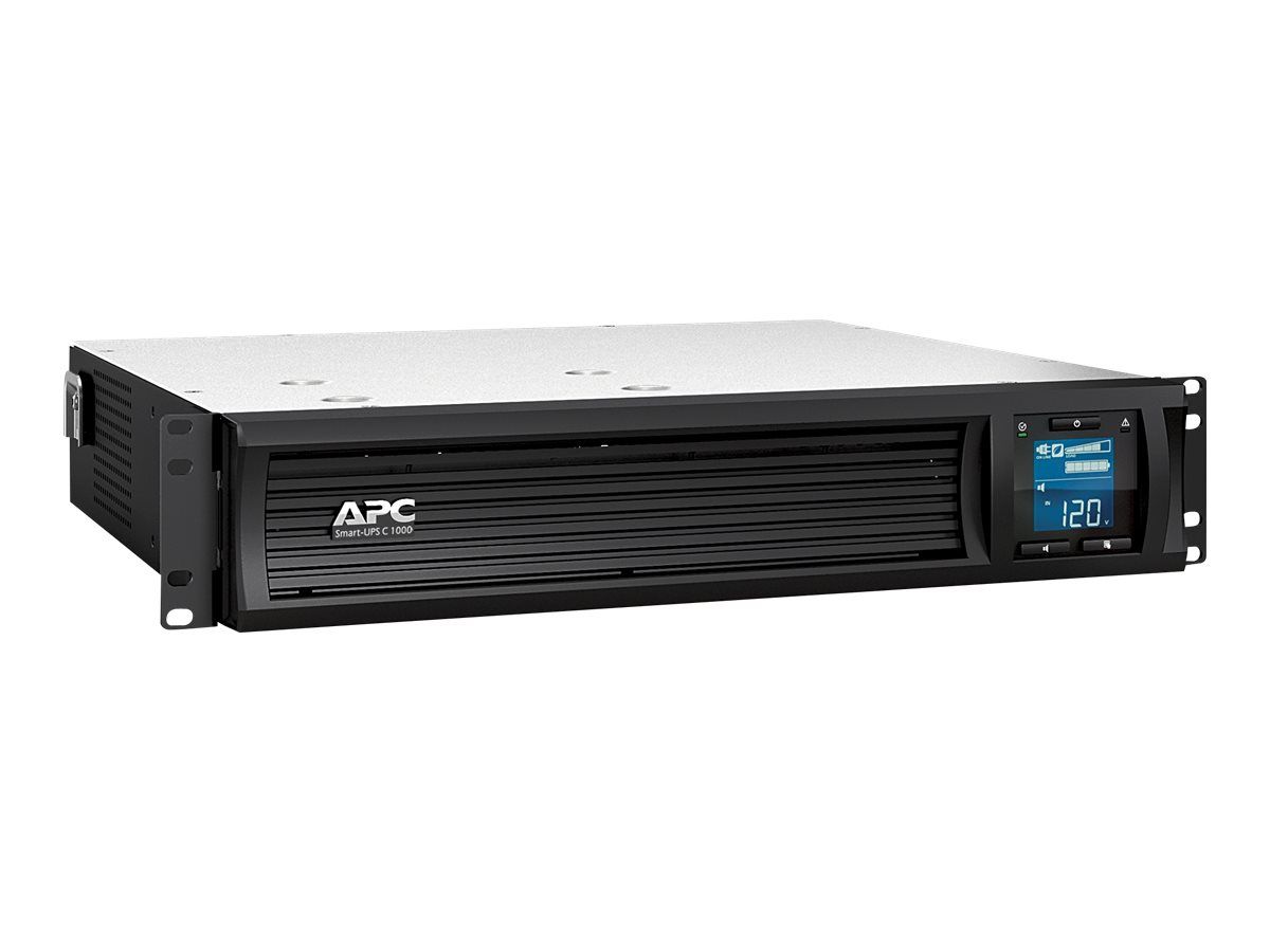 APC | SMC1000I-2UC | UPS |Line interactive | 1000 VA | 600 W | Sinusoida pura | Rack | 2U | Nr iesiri 4 C13 & 2 jumper | Intrare C14|  USB, RJ45 serial,  Panou LCD_5