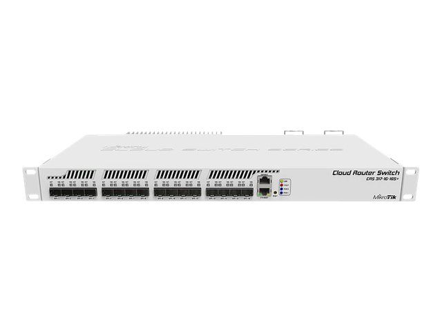 MIKROTIK CRS317-1G-16S+RM Cloud Router Switch CRS317/ 16SFP+/ 1GbE management_1