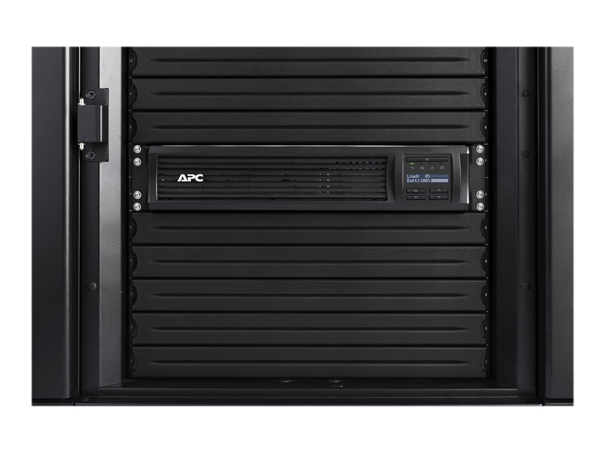 APC | SMT3000RMI2UC | UPS |Line interactive | 3000 VA | 2700 W | Sinusoida pura | Rack | 2U | Nr iesiri 8 C13, 1 C19 & 2 jumper | Intrare BS1363A British,  C20, Schuko cablu 2m| RJ45 Serial, Smart Slot, USB,  Panou LCD_2