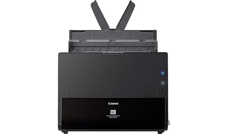 Scanner Canon DRC225II, dimensiune A4, tip sheetfed, viteza de scanare 25ppm alb-negru si color,50IPM, Duplex, rezolutie optica 600dpi, senzor CIS, software inclus: ISIS /TWAIN Driver (Windows 2000/XP Pro/XP Home/Vista/7/8/10), CaptureOnTouch, Nuance eCopy PDF Pro Office, CardIris Plug-in_2