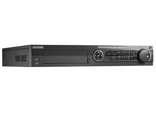 DVR Hikvision TurboHD DS-7208HUHI-K2/P; 5MP; 8 Turbo HD/AHD/Analog interface input, 8-ch video and 4-ch audio input, 2 SATA interfaces, H. 265/H.265+compression, 5MP: 12fps, 1920x1080P: 25(P)/30(N) fps/ch, 4K UHD output, alarm I/O: 8/4, support CVBS output, 380 1U case, built-in_1