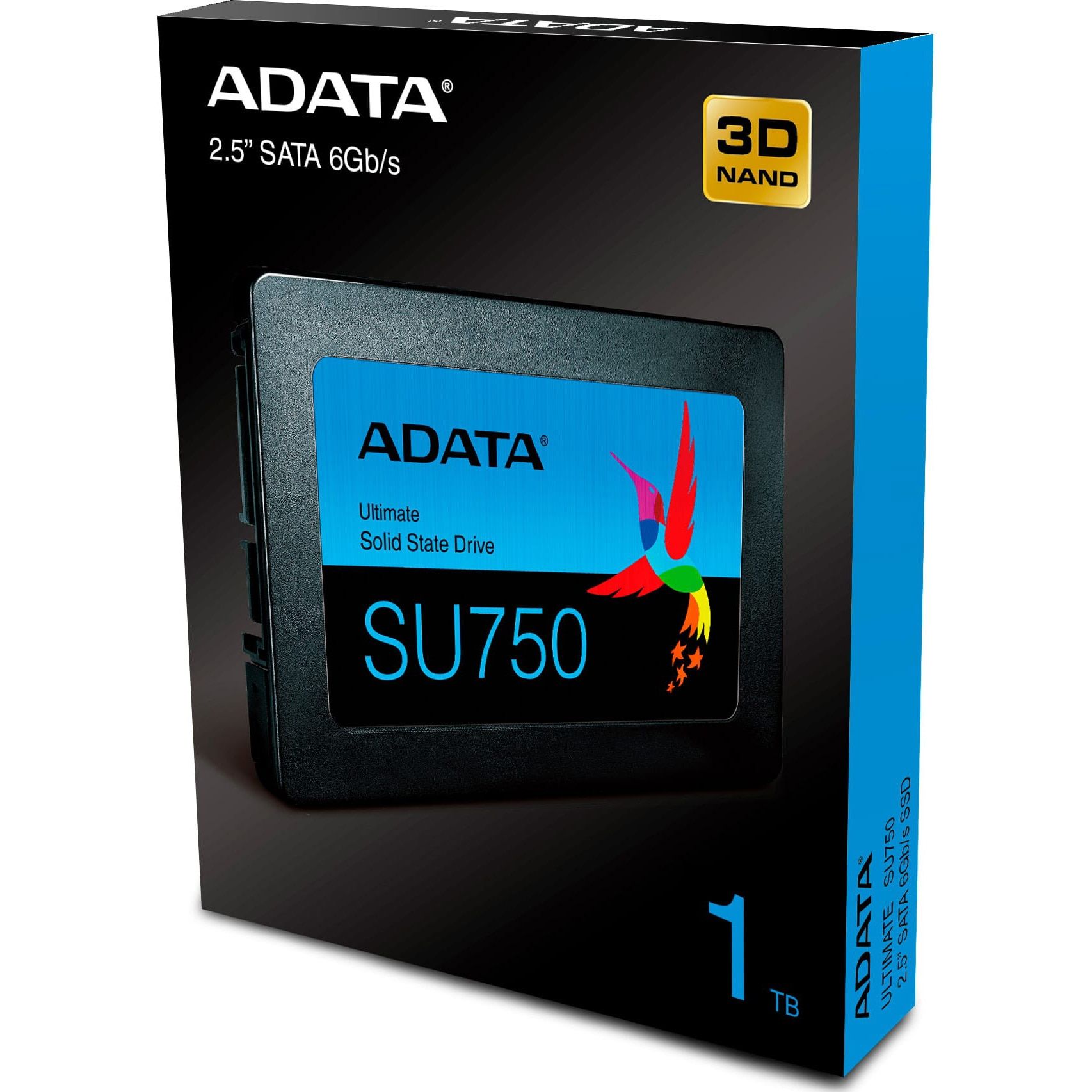 ADATA ASU750SS-256GT-C Adata Ultimate SU750 3D NAND 2.5 SSD 256 GB. SATA III 6Gb/s. R/W 550/520 MB/s_5