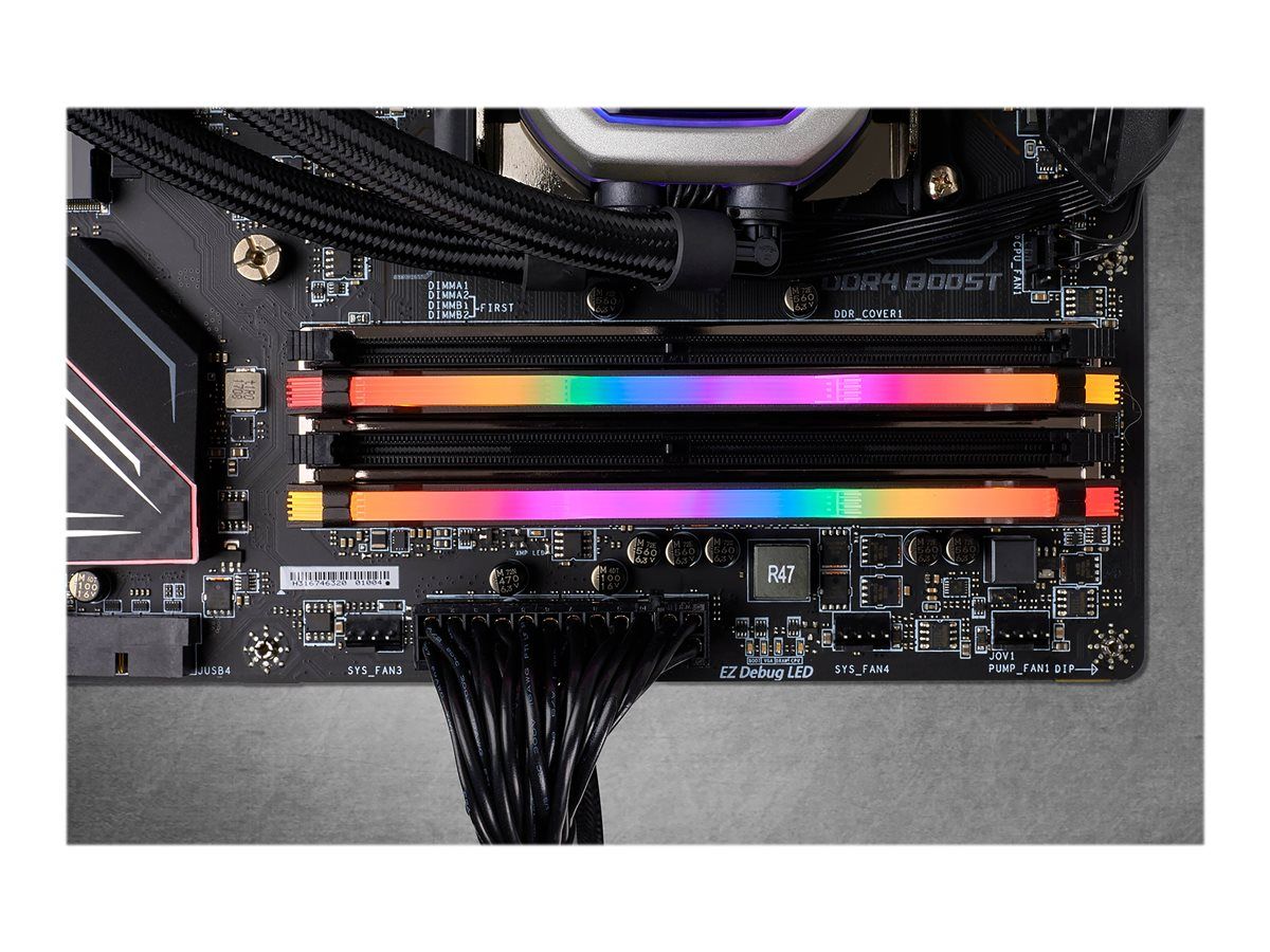 CORSAIR 16GB RAMKit 2x8GB DDR4 3200MHz 2x288Dimm Unbuffered 16-18-18-36 Vengeance RGB Pro Black Heat Spreader RGB LED 1.35V XMP2.0_5