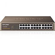 SWITCH TP-LINK 24 porturi 10/100Mbps. carcasa metalica, desktop/rackmount 