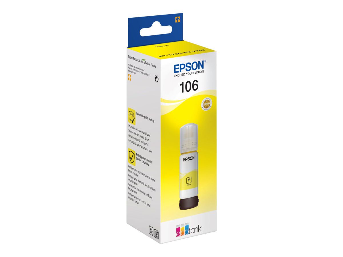 Cartus cerneala Epson 106 ECOTANK , yellow, capacitate 70ml, pentru L7160, L7180._2