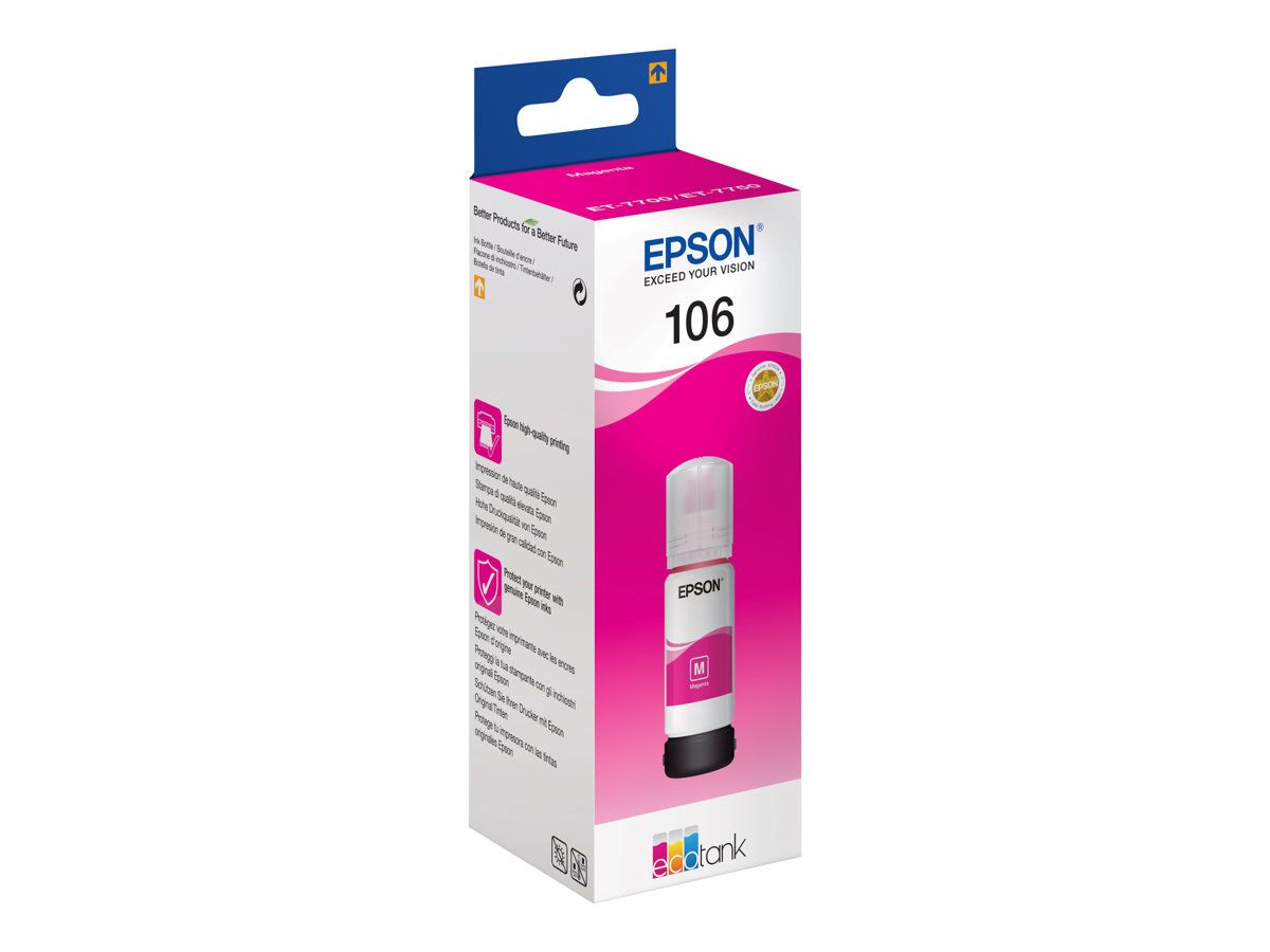 Cartus cerneala Epson 106 ECOTANK , magenta, capacitate 70ml, pentru L7160, L7180._2