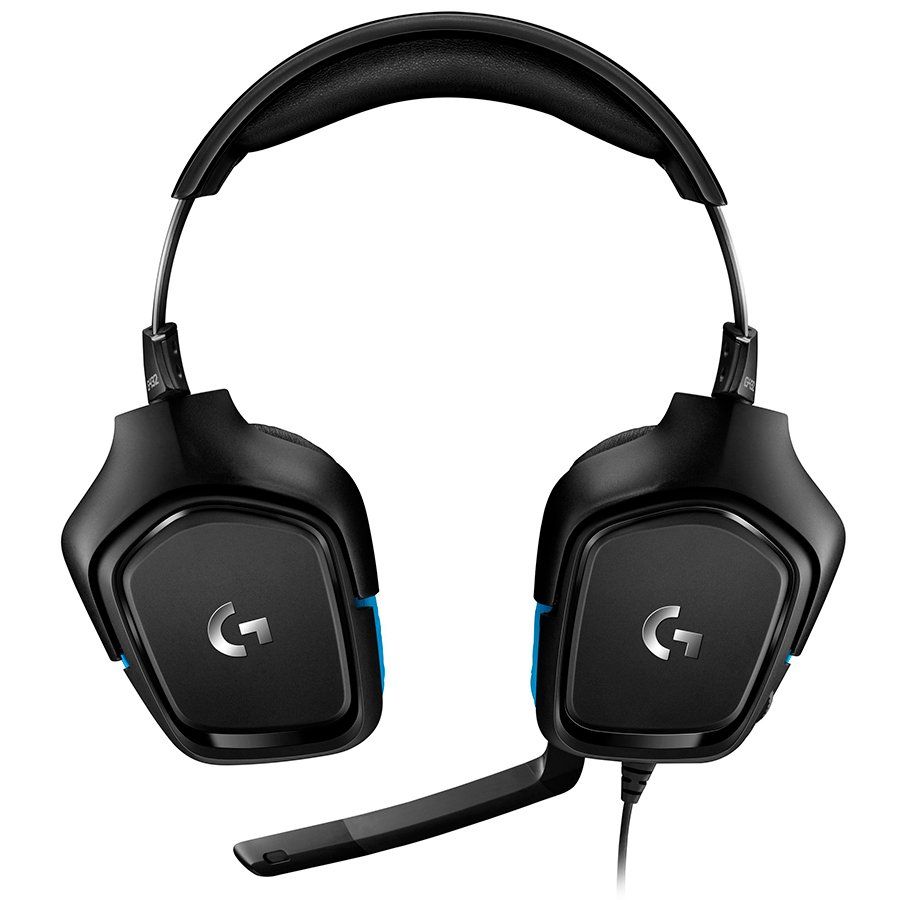 LOGITECH 981-000770 Logitech G432 7.1 Surround Sound Wired Gaming Headset, USB, Leatherette_2