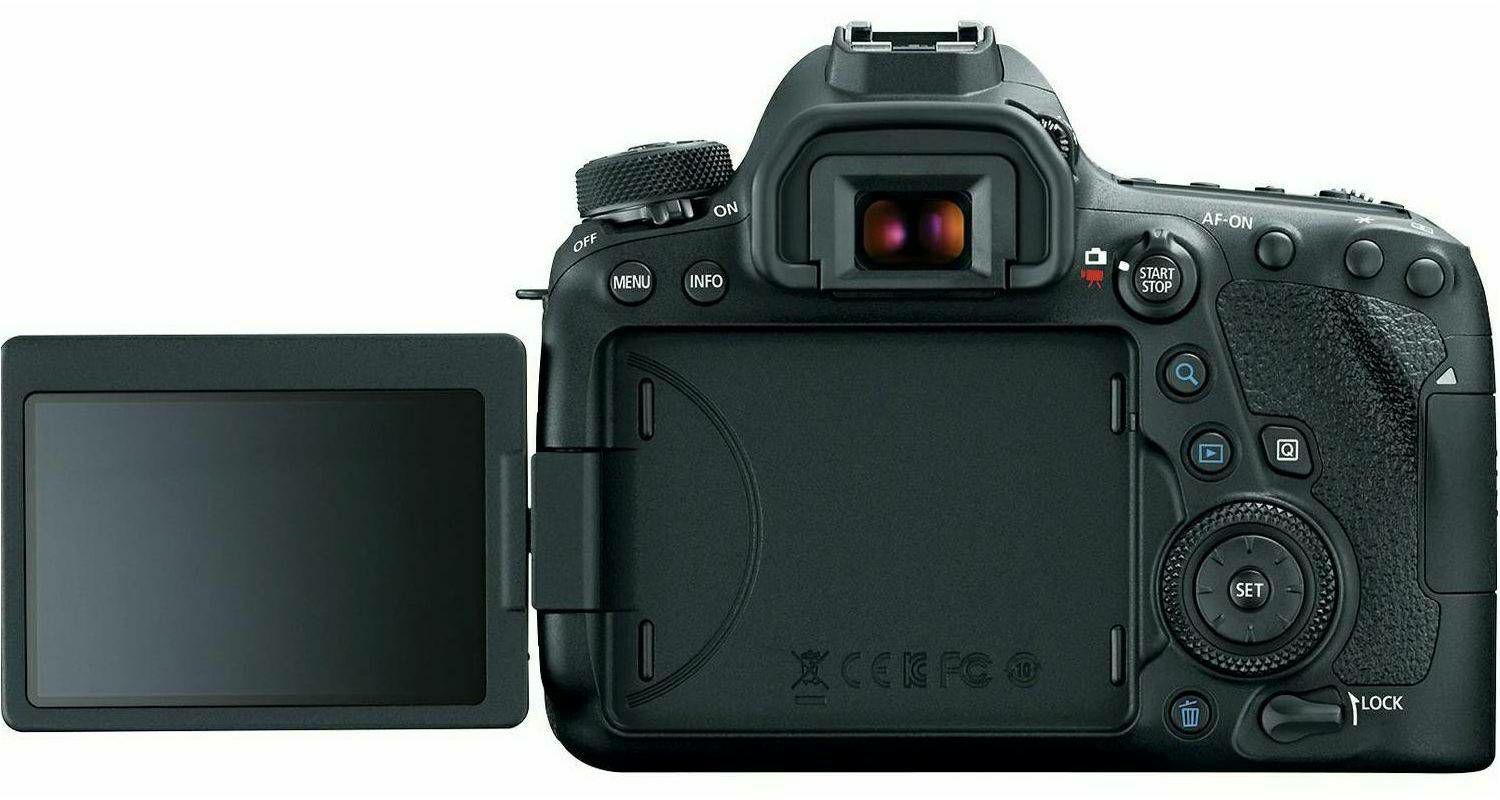 Camera foto Canon EOS 6D MARK II,body,DSLR, 26.2Mpx, sensor CMOS 35.9 x 24 mm, processor Digic7, rezolutie 6240 x 4160 JPEG,autofocus cu 45 puncte de focalizare, ISO 100-40000, Vari angle touchscreen LCD 7.7cm (3.0