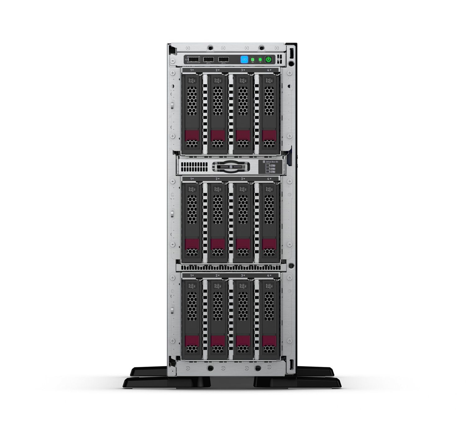 Server HPE ProLiant ML350 Gen10 Tower Intel Xeon Silver 4208, 8C / 16T, 2.1 GHz base, 3.2 GHz turbo, 11 MB cache, 85 W, 16 GB DDR4, Fara HDD, 4 x LFF, 500 W_6