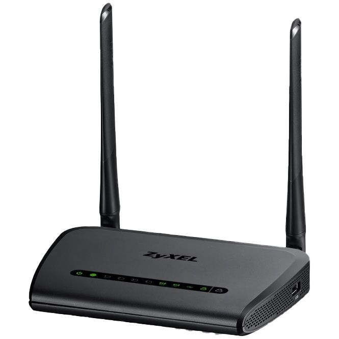 Router wireless ZyXEL NBG6515 Gigabit Dual-Band AC750 Black