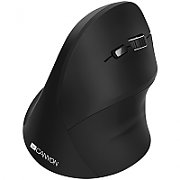 CANYON MW-16 wireless Vertical mouse, USB2.4GHz, Optical Technology, 6 number of buttons, USB 2.0, resolution: 800/1200/1600 DPI, black, size: 86*115*71mm,90g_1