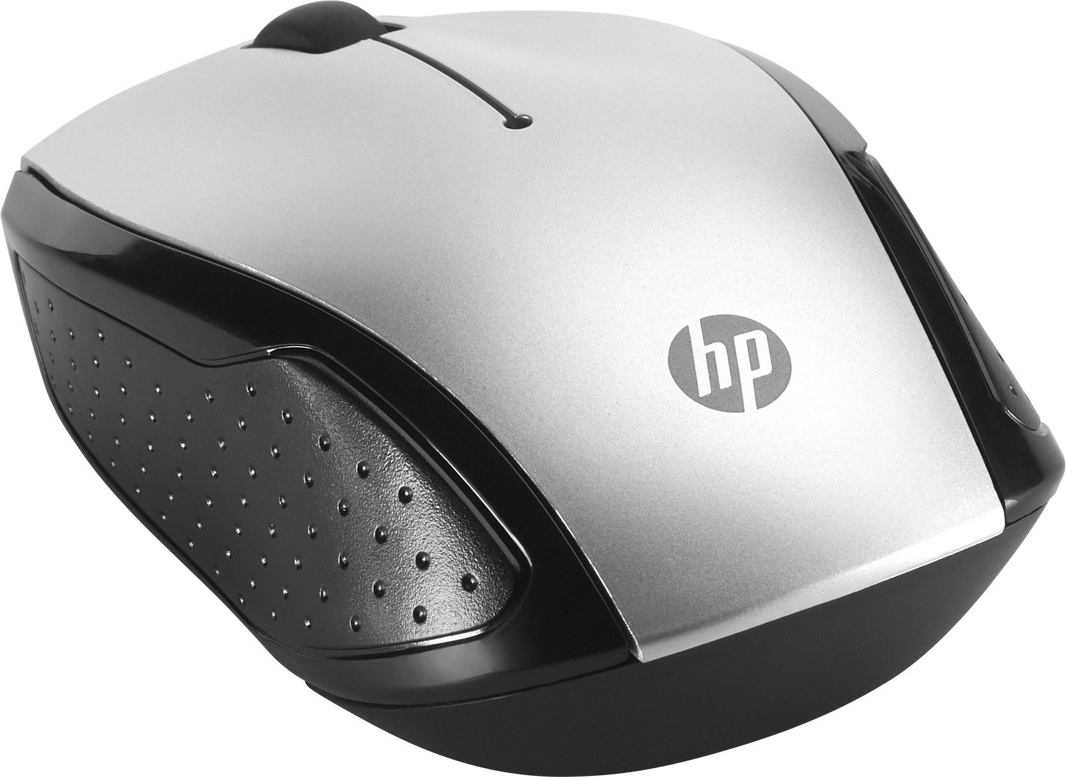 Mouse HP Wireless 200 Pike Silver, Gri/ Negru_3