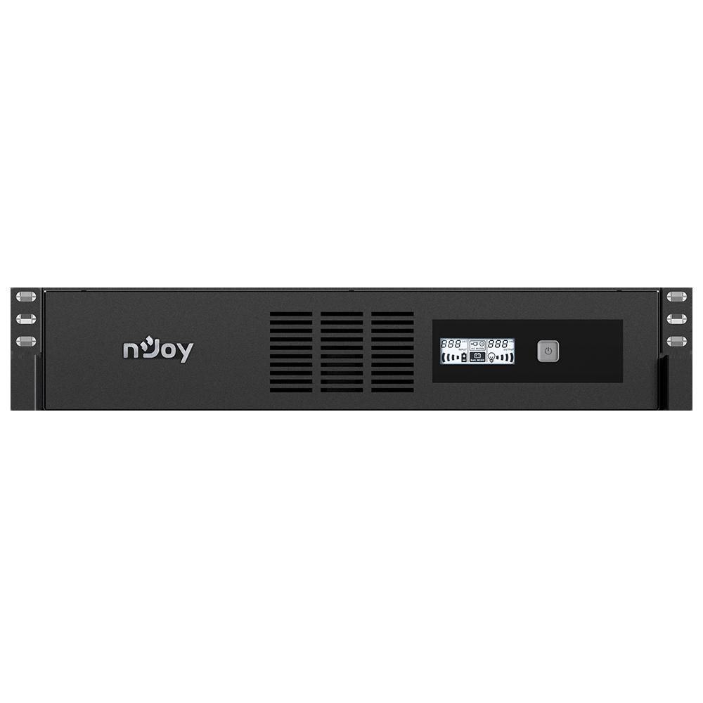 nJoy | UPLI-LI080CO-AZ01B| Code 800 | UPS |  Line interactive | 800 VA | 480 W | Rack | 2U | Nr iesiri 4 C13 | Intrare C14 | Management via USB, LCD_2