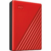 HDD Extern WD My Passport, 4TB, rosu, USB 3.2_2