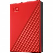 HDD Extern WD My Passport, 4TB, rosu, USB 3.2_3