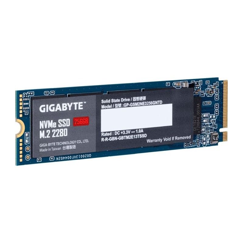 SSD Gigabyte NVMe, 256GB, M.2_2