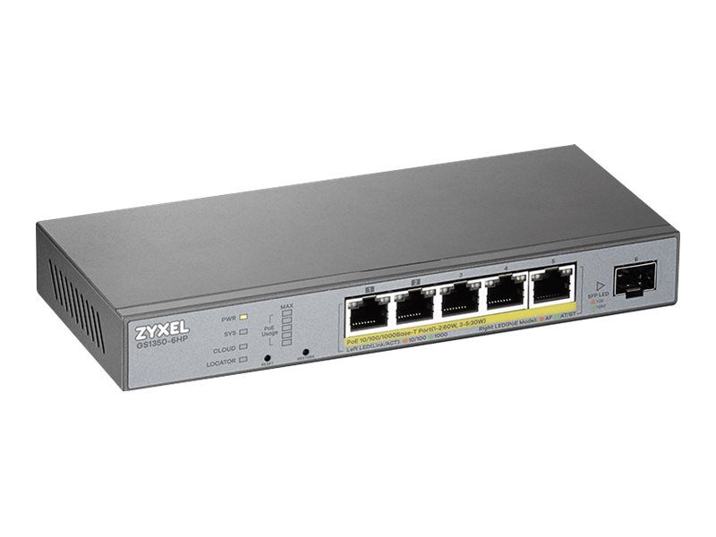 Switch Zyxel GS1350-6HP-EU0101F, 5 port, 100/1000 Mbps_3