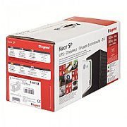 UPS LeGrand 000000000000310190, 1500 VA, 900 W, line-interactive, 1x Schuko, 2x C13, 1x USB, 12 V / 9Ah Sealed Lead-acid, Tower, Negru/alb
