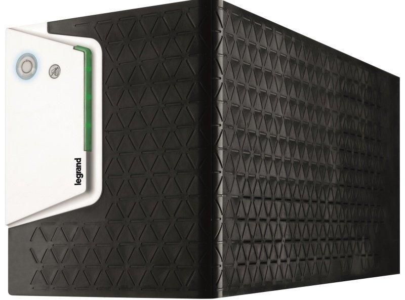 UPS LeGrand KEOR SP 800, 800 VA, 480 W, line-interactive, 1x Schuko, 1x C13, 1x USB, 12V 9Ah LED, Tower, Negru
