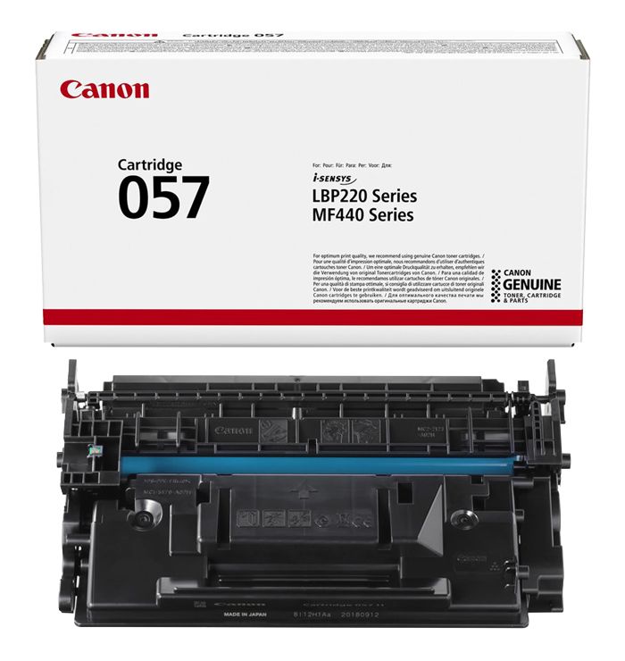 Toner Canon CRG057 black, capacitate 3.1k pagini, pentru LBP223DW; LBP226DW; LBP228X; MF443DW; MF445DW; MF446X; MF449X._1