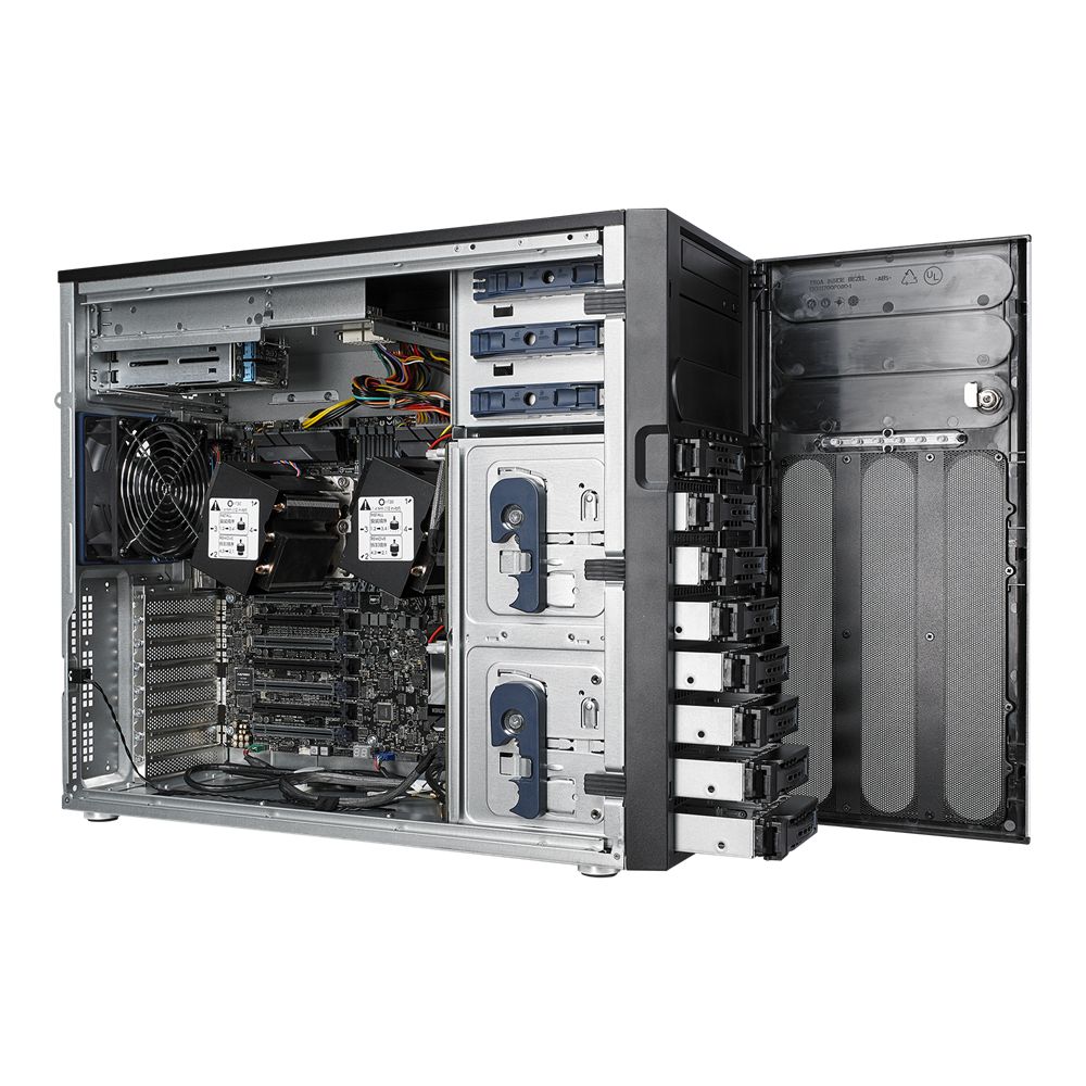 Server Asus TS700-E9-RS8 Tower Fara procesor, Fara memorie, Fara HDD, 8 x LFF, 800 W_4