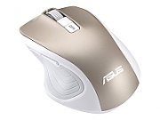 ASUS Optical Mouse MW202 Wireless 2.4GHz 1000/1600/2400/4000dpi 72g ergonomical for right hand Gold