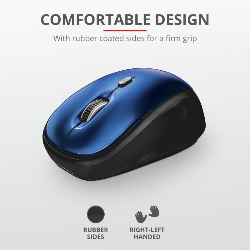 Mouse Trust Yvi, Wireless, blue_5