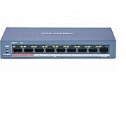 Switch Hikvision DS-3E0109P-E/M(B), 8-port, PoE_1