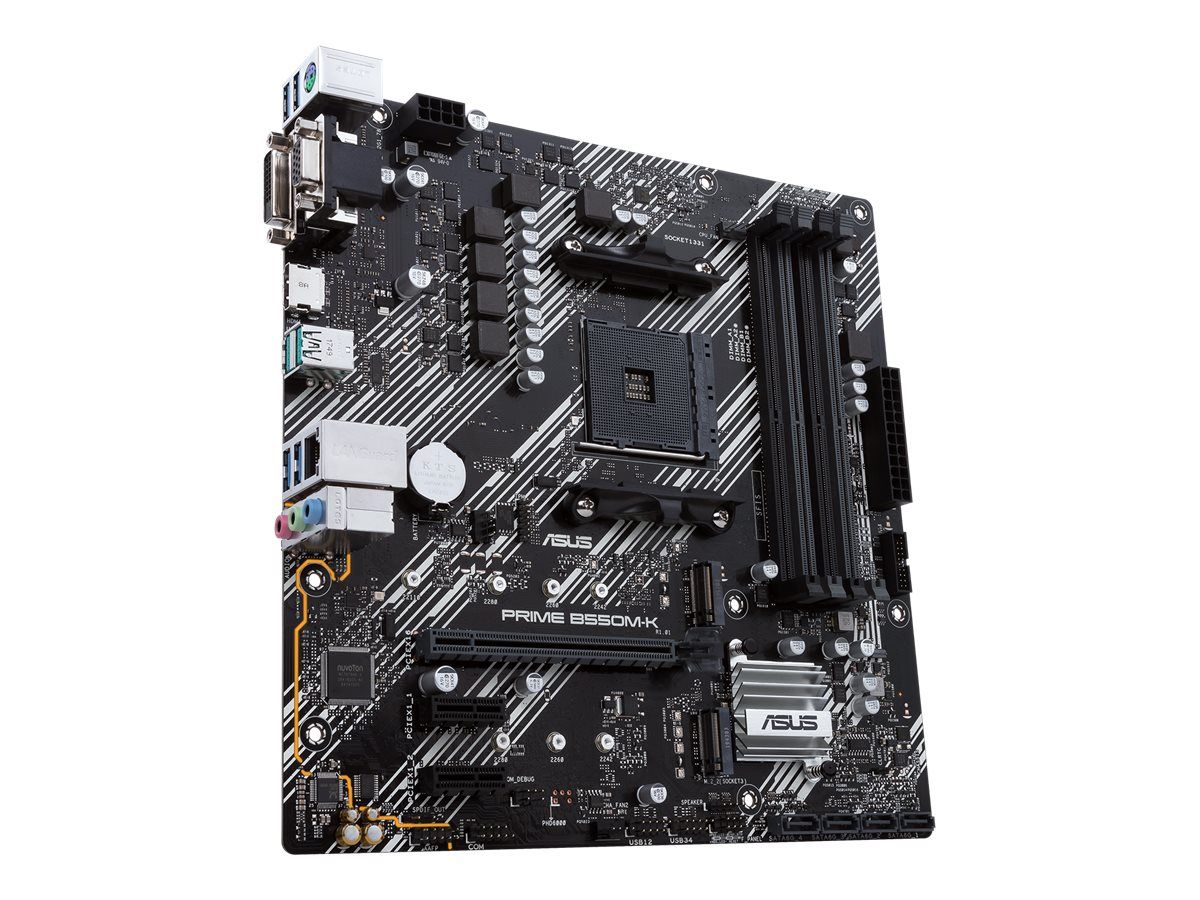 Placa de baza Asus PRIME B550M-K, Socket AM4_4