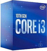 CPU INTEL, skt. LGA 1200 Core i3, i3-10100, frecventa 3.6 GHz, turbo 4.3 GHz, 4 nuclee, putere 65 W, 