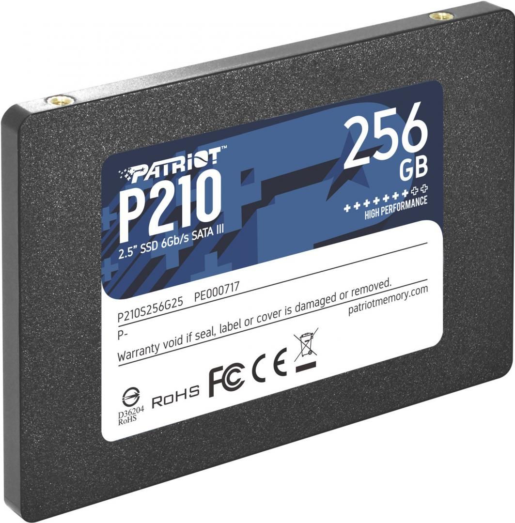 PATRIOT P210 SSD 256GB SATA 3 Internal Solid State Drive 2.5inch_1
