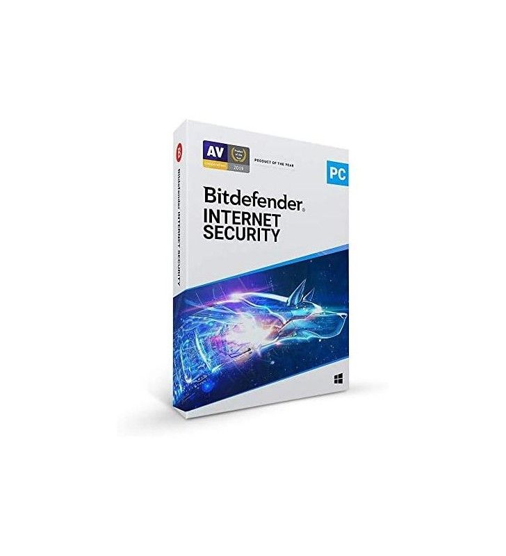 Licenta retail Bitdefender Internet Security - protectie completapentru Windows, valabila pentru 1 an, 10 dispozitive, new_1