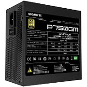 SURSA SURSA GIGABYTE , 750 W, modulara, ATX 12V 2.31, fan 120 mm x 1, 80 Plus Gold, 