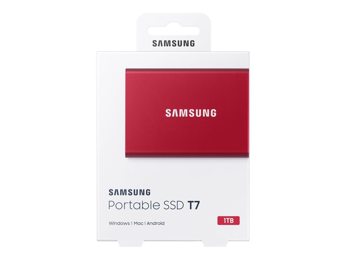 Samsung Portable SSD T7 1000 GB Red_3