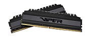 Memorie Patriot Viper 4 Blackout 16 GB DDR4 3600 MHz CL18, kit 2 x 8 GB, XMP 2.0, Negru