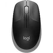 LOGITECH M190 Full-size wireless mouse - MID GREY - 2.4GHZ - EMEA - M190_1