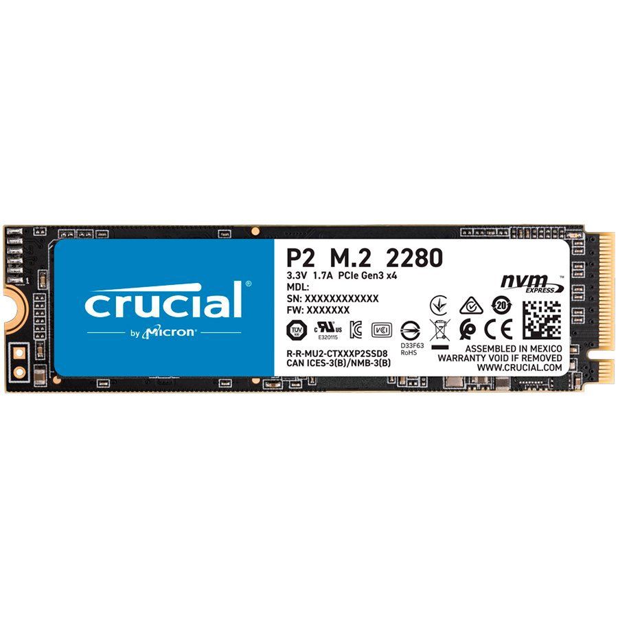 Crucial P2 M.2 1000 GB PCI Express 3.0 NVMe_1