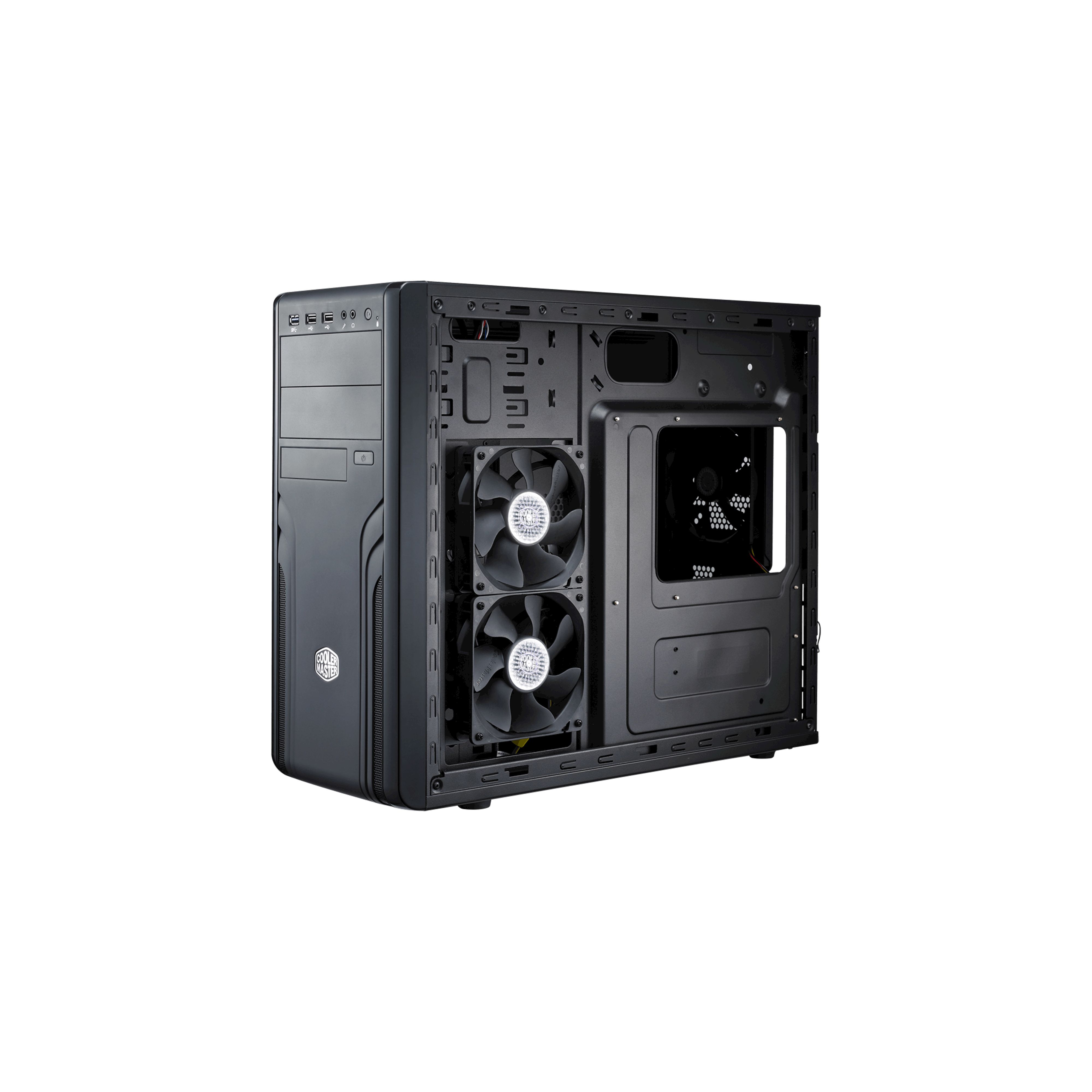 COOLMASTER FOR-500-KKN1 Cooler Master computer case CM Force 500 black ( without PSU )_1