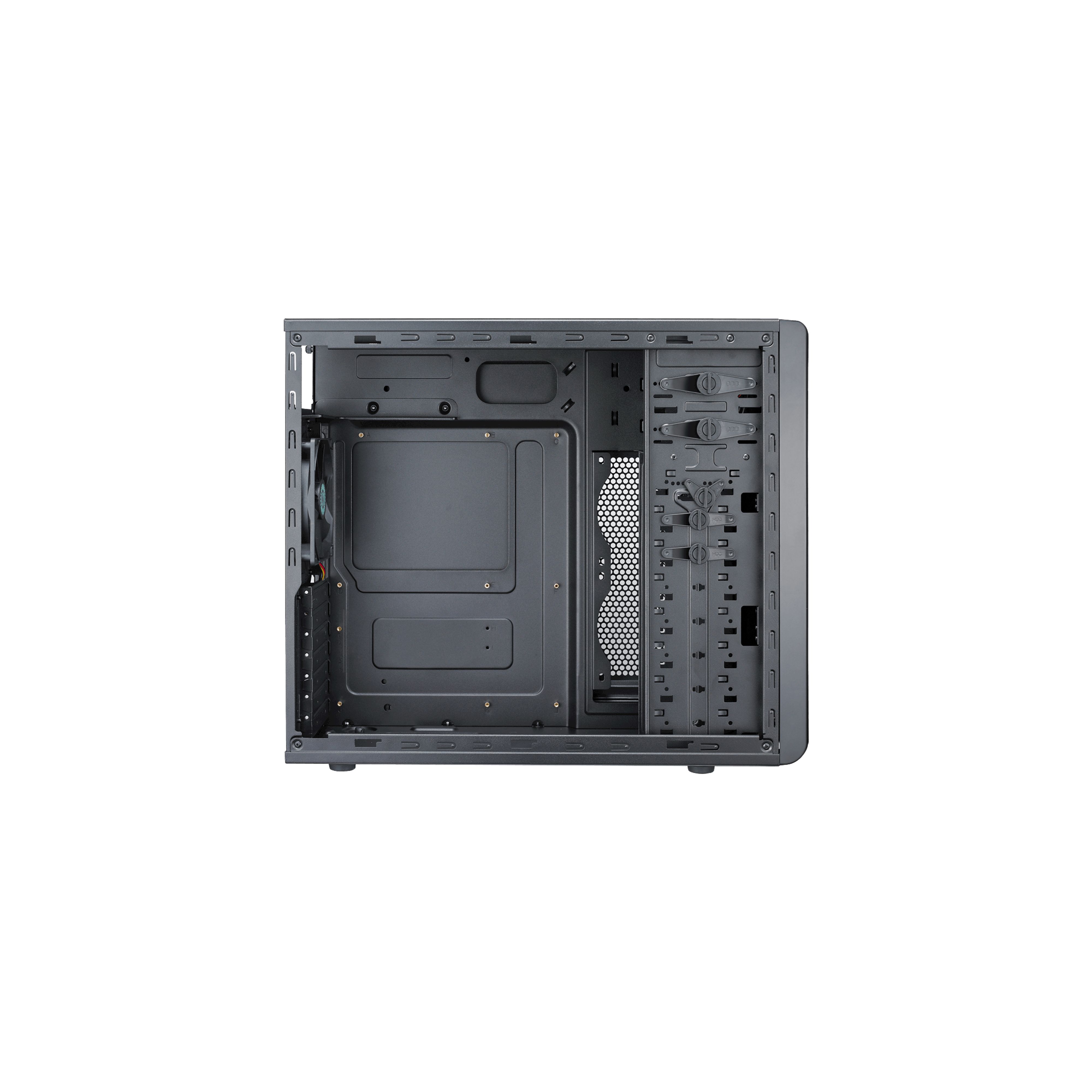 COOLMASTER FOR-500-KKN1 Cooler Master computer case CM Force 500 black ( without PSU )_3