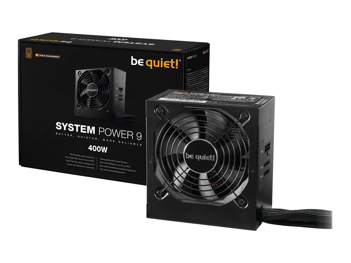 BEQUIET BN300 PSU be quiet System Power 9 400W CM, 80Plus Bronze_2
