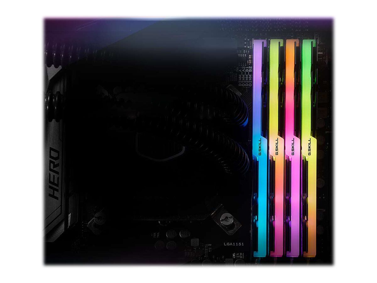 G.SKILL F4-2666C18D-16GTZR G.Skill Trident Z RGB DDR4 16GB (2x8GB) 2666MHz CL18 1.2V XMP 2.0_3