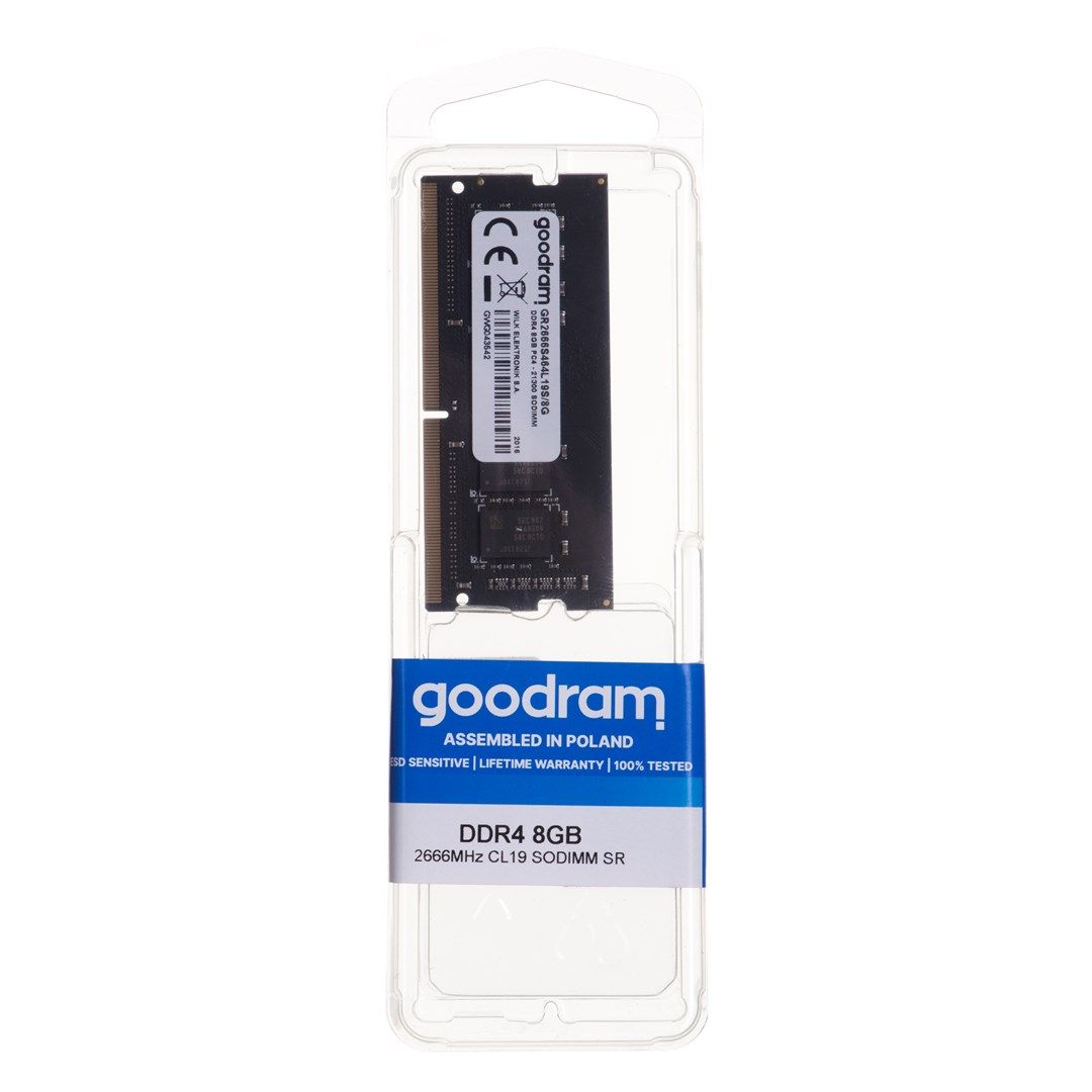 GOODRAM GR2666S464L19S/8G GOODRAM DDR4 8GB 2666MHz CL19 SODIMM_2