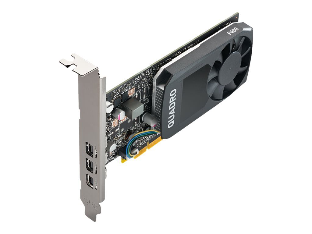 PNY Quadro P400 DVI PCI-Express 3.0 x16 LP 2GB GDDR5 64bit 3x Mini DP 1.4_3