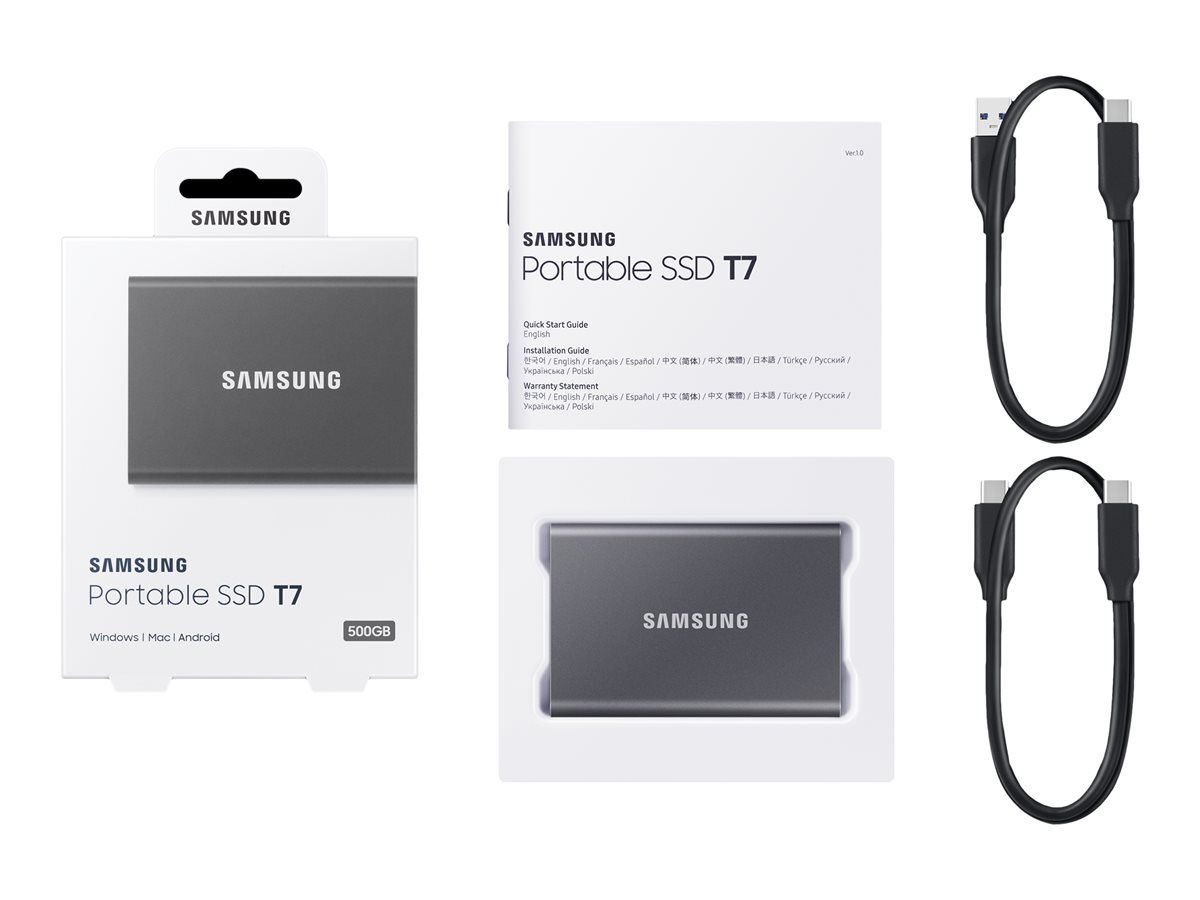 Samsung SSDex USB 3.2 Gen.2  Portable T7 Grey 500GB_1