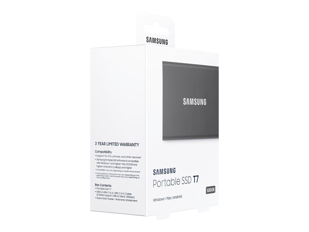 Samsung SSDex USB 3.2 Gen.2  Portable T7 Grey 500GB_4