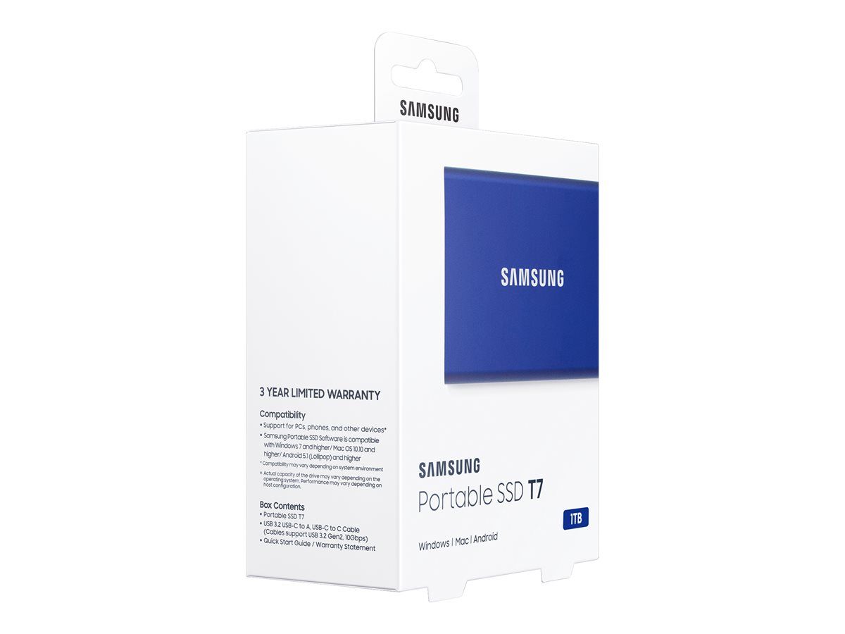 Samsung SSDex USB 3.2 Gen.2  Portable T7 Blue 1TB_3