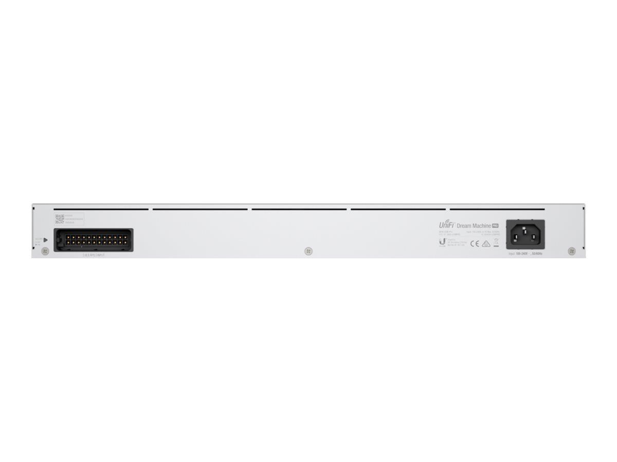 Switch Ubiquiti UniFi Dream Machine PRO, 1.7 GHz quad-core processor, 802.1X (RADIUS), Dual WAN Ports, One 10G SFP+ LAN Port, 3.5